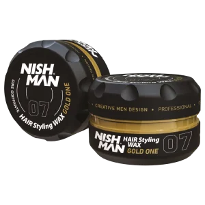 Nishman Hair Styling Wax | Gold One No.07
