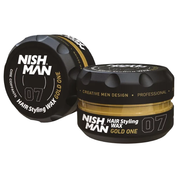 Nishman Hair Styling Wax | Gold One No.07