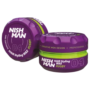 Nishman Hair Styling Wax | Rugby No.04