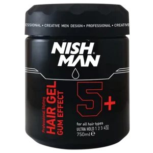 Nishman Hair Gel Gum Effect 5+ ultra hold