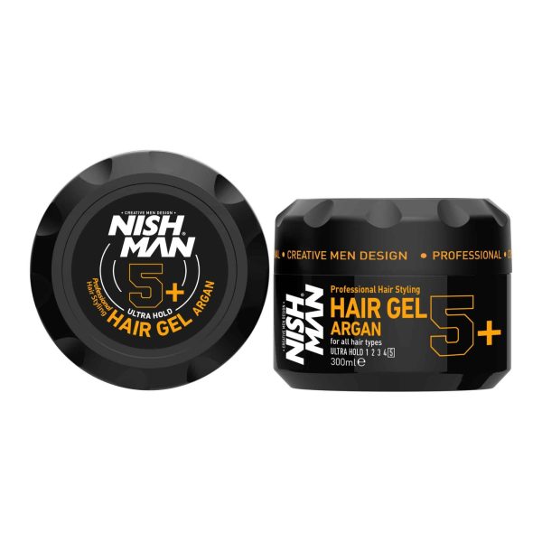 Nishman Hair Gel Argan 5+ Ultra Hold
