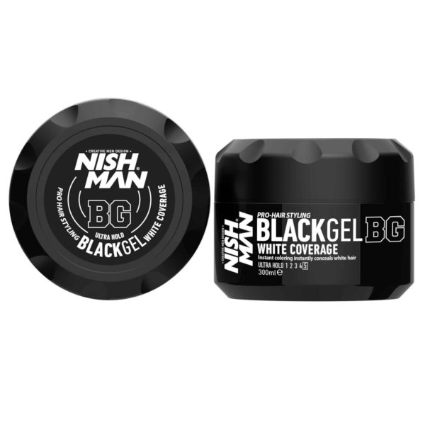Nishman Black Gel – White Coverage