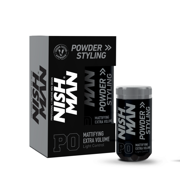 Nishman Hair Styling P0 Mattifying Extra Volume Powder Wax 20GR