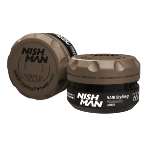Nishman Hair Styling W10 Amber Pomade Wax