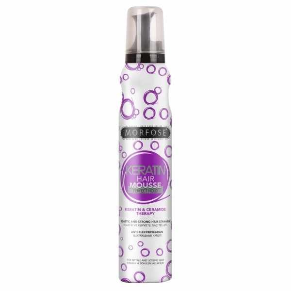 Morfose keratin hair mousse