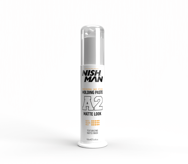 Nishman Hair Styling Molding Paste A2 Matte Look 100 ml