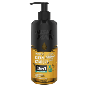 NISHMAN Shower Gel CLEAN COMFORT 3in1