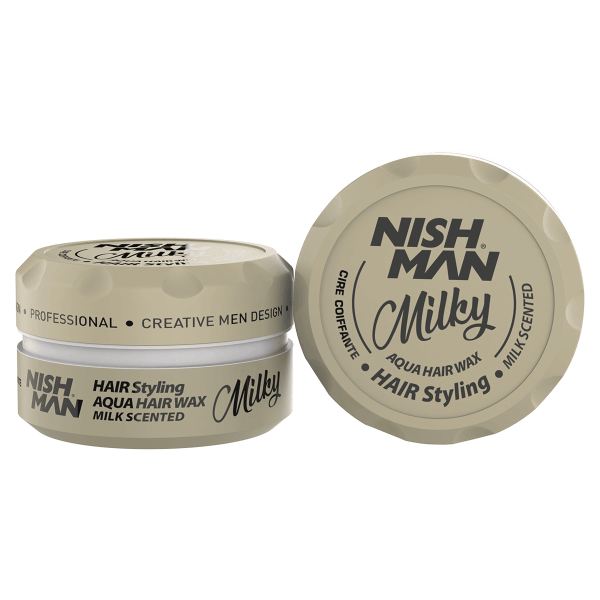 Nishman Hair Styling Aqua Wax Milky – 150 ml