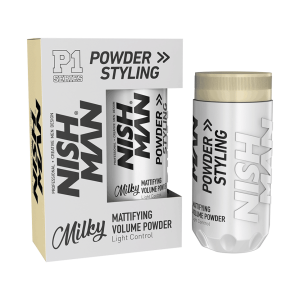 Nishman Powder Hair Styling Wax Milky – 20 g