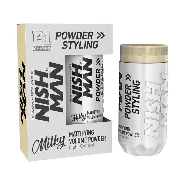 Nishman Powder Hair Styling Wax Milky – 20 g