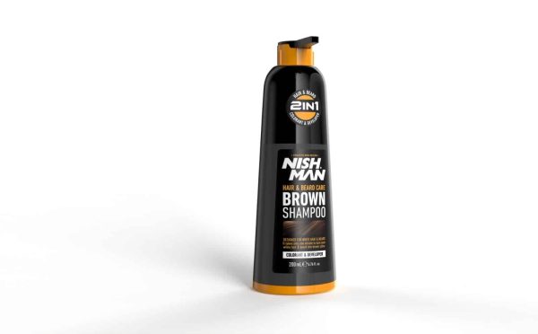 Nishman Hair&Beard Brown Shampoo 200ml