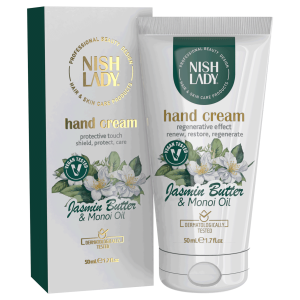 Nishlady Hand Cream Jasmin Butter Monoi Oil 50 ml